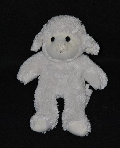 Peluche doudou mouton blanc