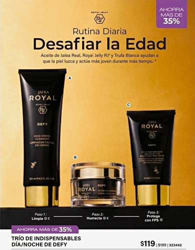 Jafra royal defy set crema - jafra,