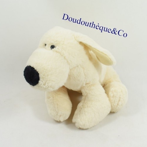 Peluche chien lbp - lbp, blanc