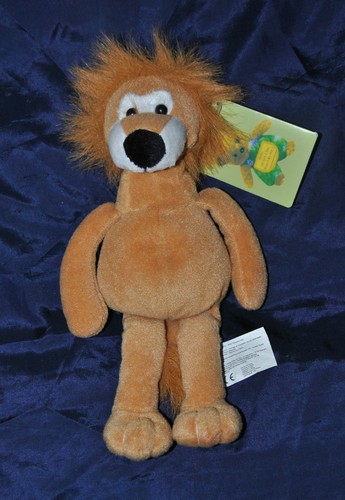 Peluche doudou lion auchan - doudou,